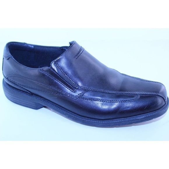 Clarks Medina Black Leather Dress Loafers 8.5 M main image 7